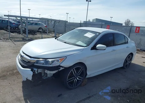 2017 Honda Accord Sport Se z USA, uszkodzony, nr VIN 1HGCR2F17HA048181